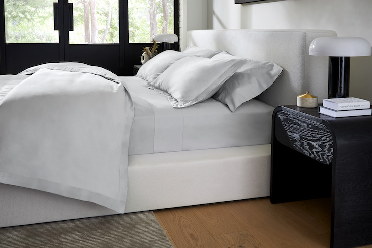 Hotel-style bedroom