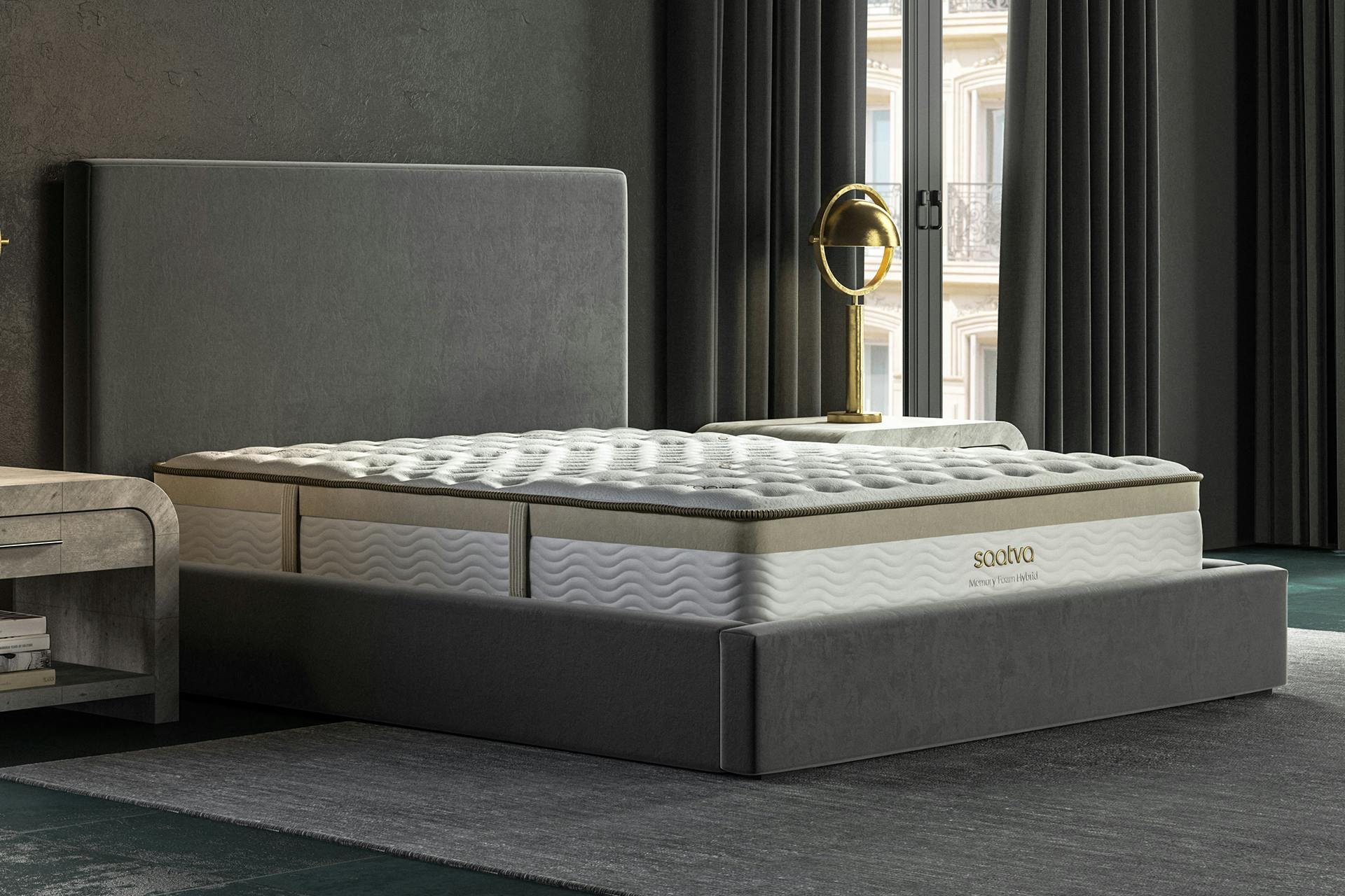 memory foam hybrid angle 3 2
